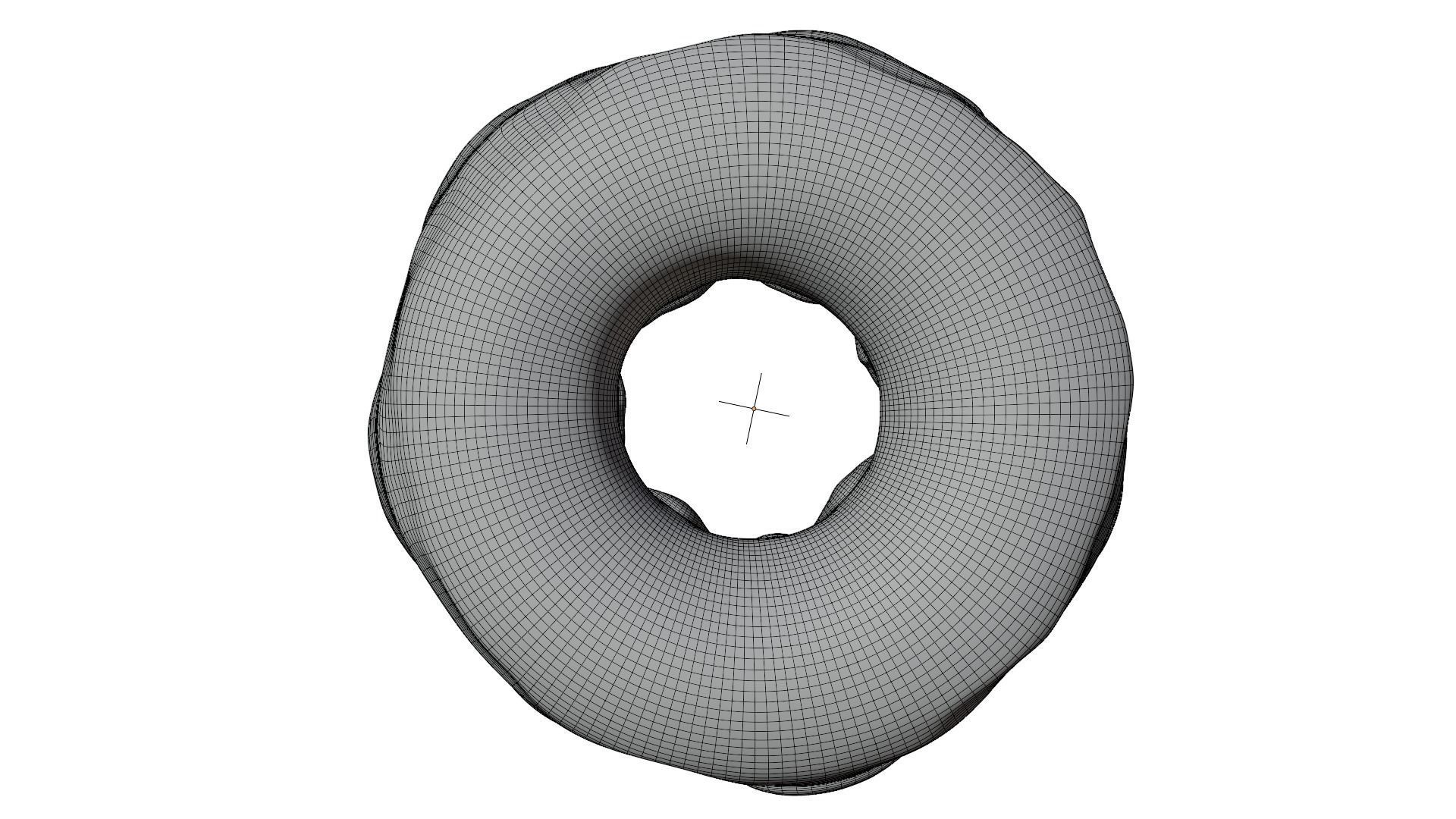 Donut 3D model_13
