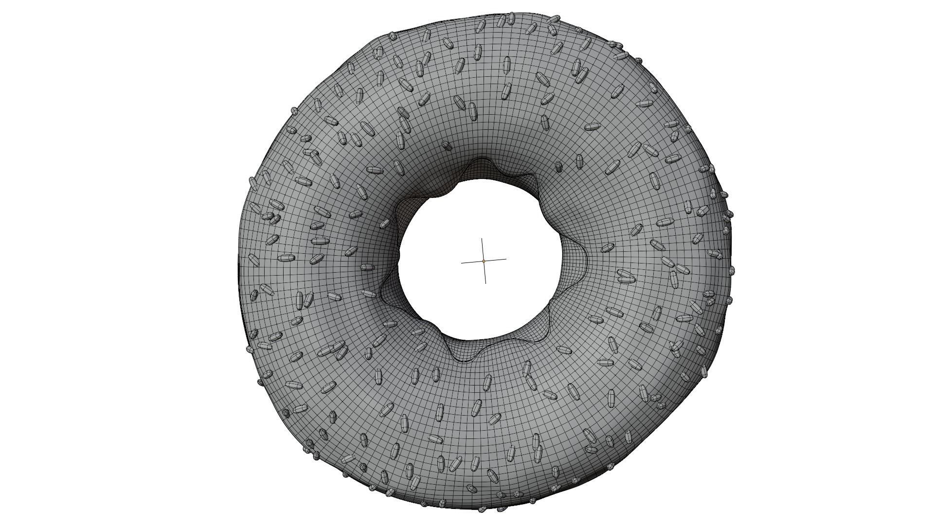 Donut 3D model_12