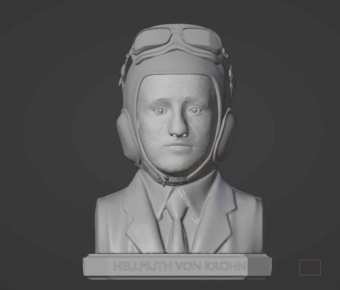 Hellmuth von Krohn 3D Sculpture 3D print model_12