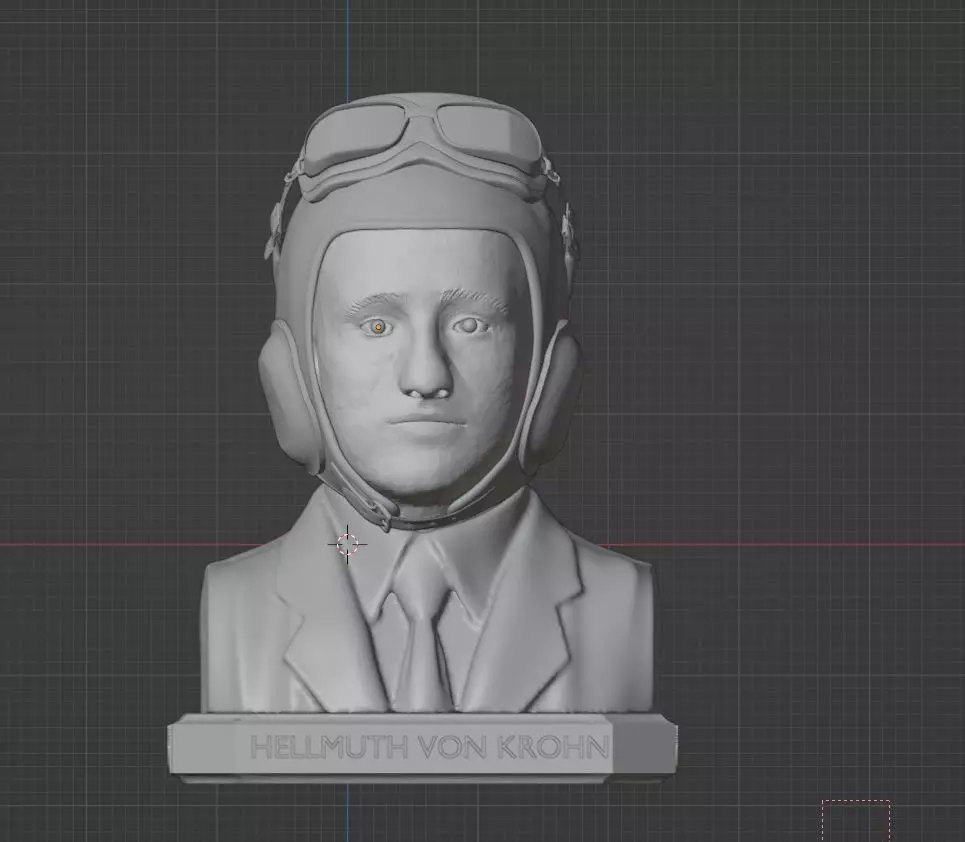 Hellmuth von Krohn 3D Sculpture 3D print model_0