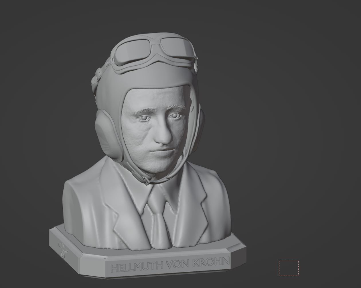 Hellmuth von Krohn 3D Sculpture 3D print model_13
