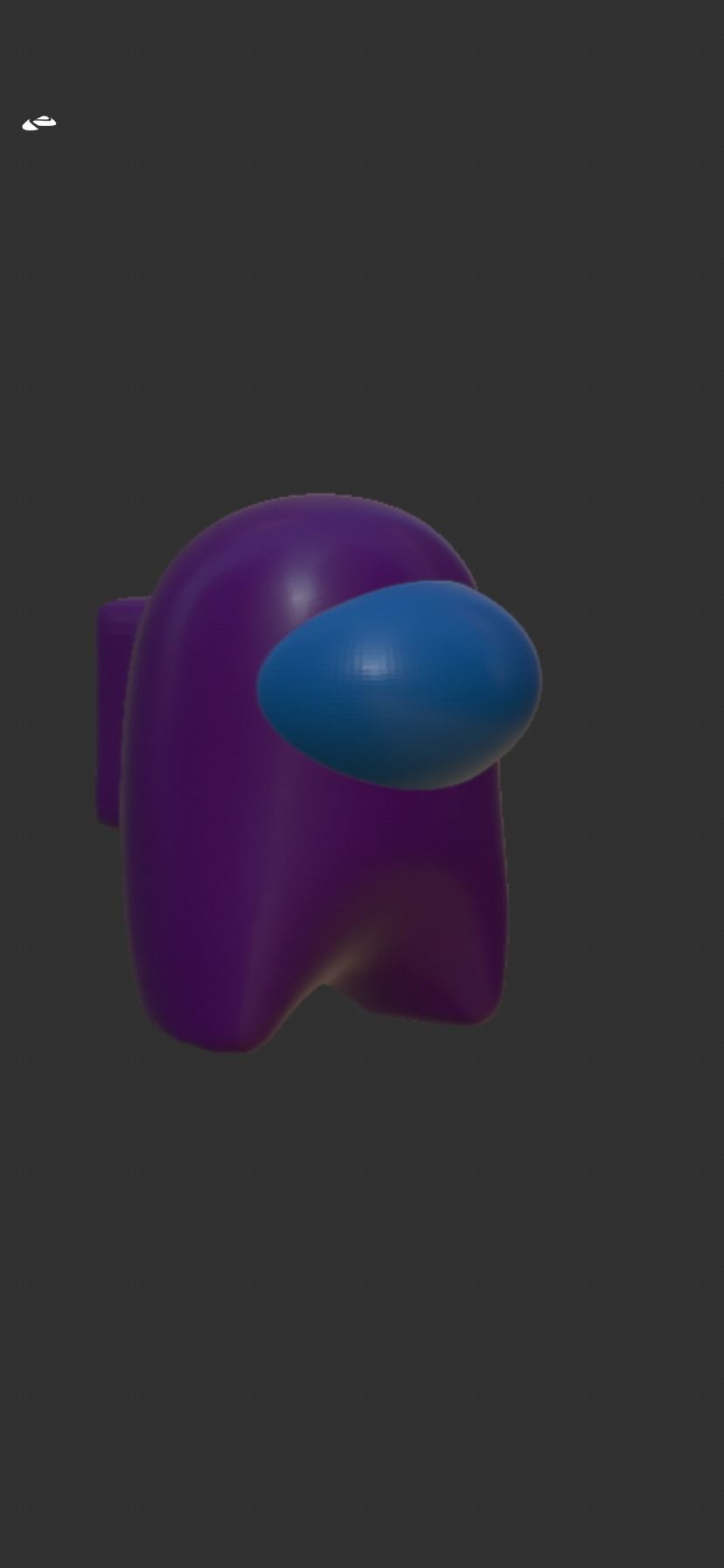 Among us -no butt- 3D model_2