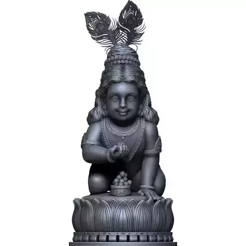  Krishna Bal Gopal  3D print model