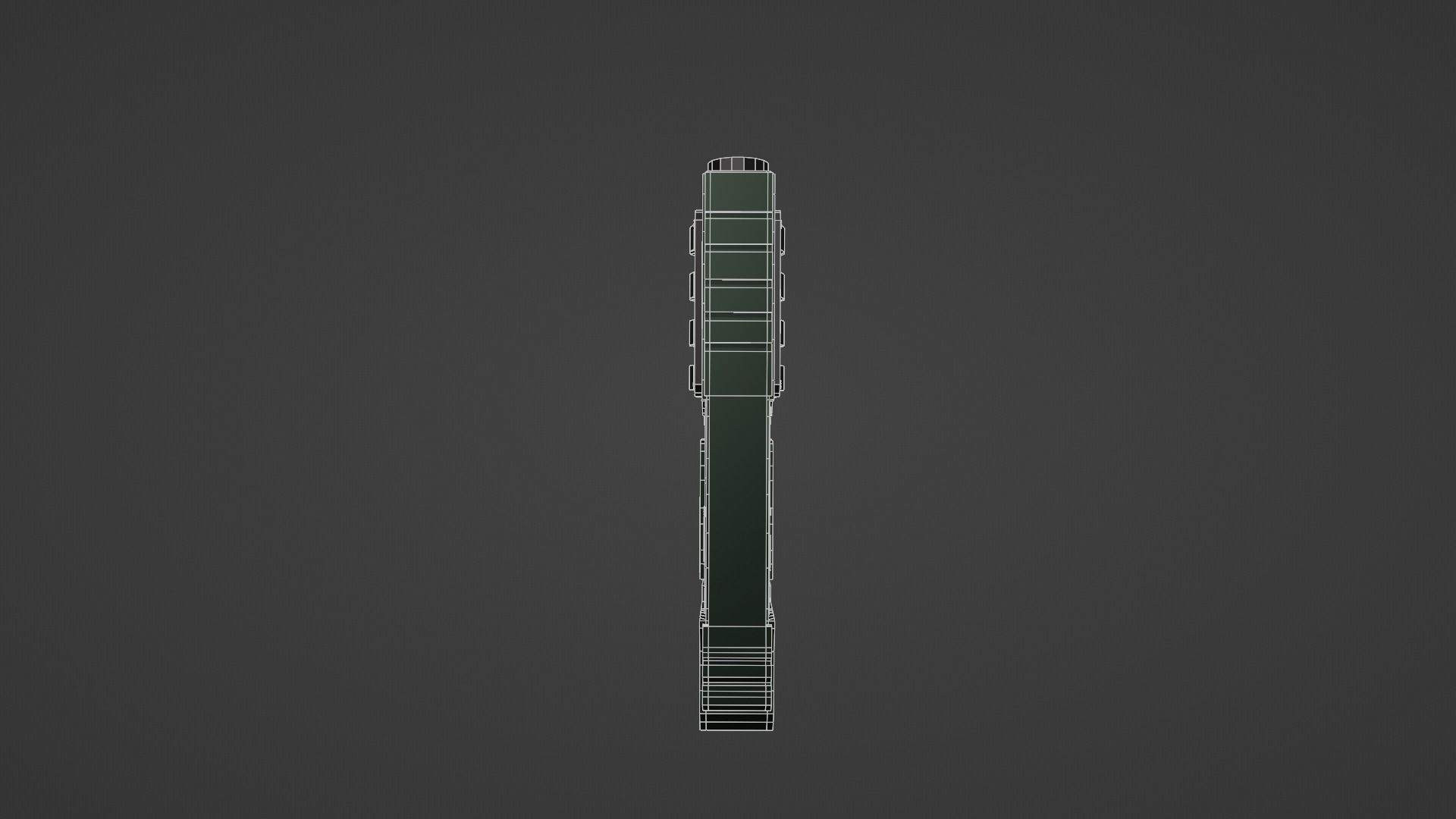 Warhammer 40k Pistol Exitus Low-poly 3D model_22