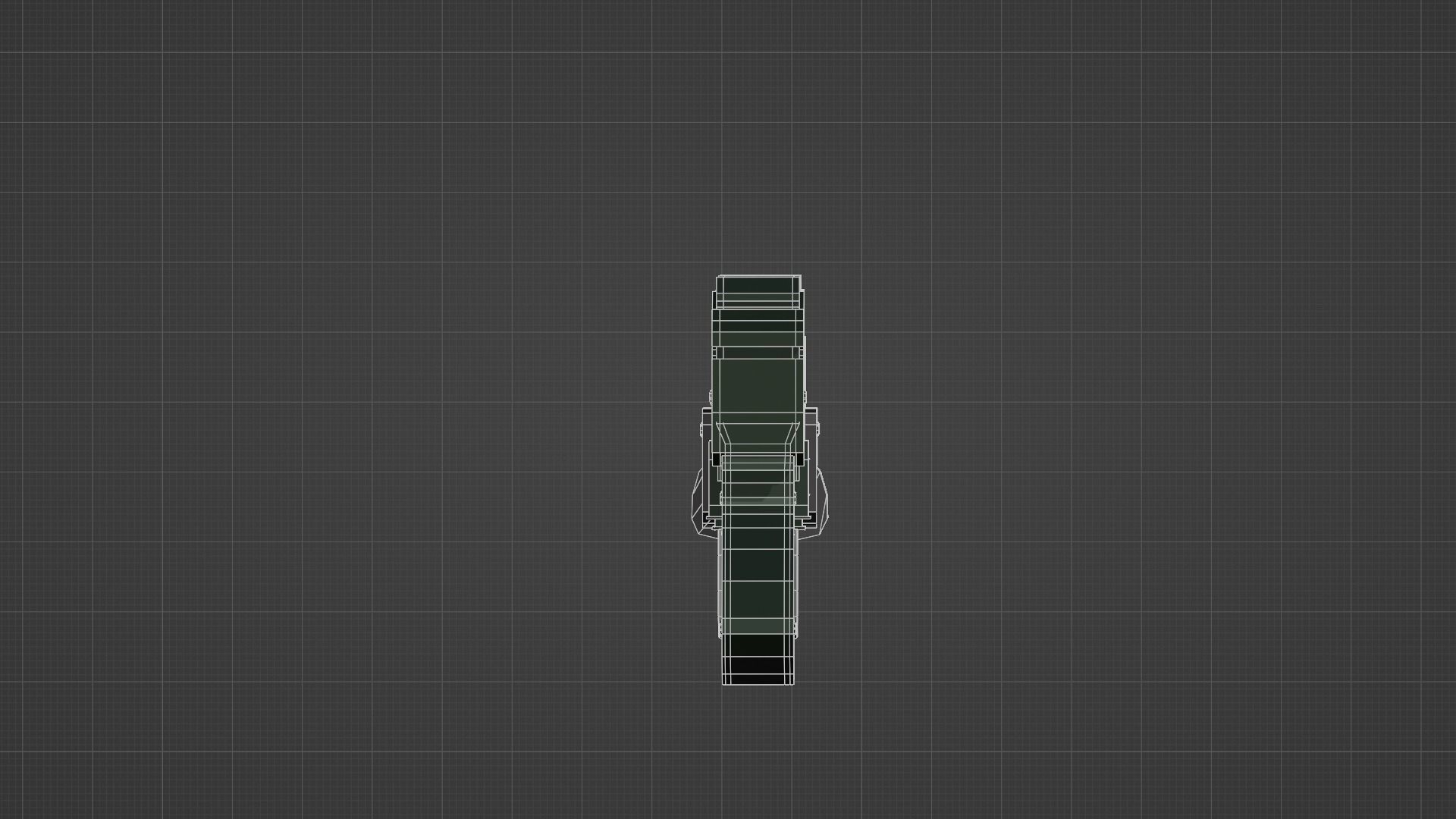 Warhammer 40k Pistol Exitus Low-poly 3D model_24