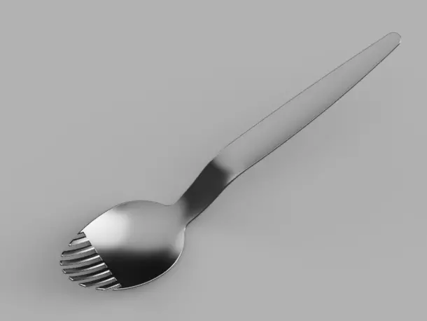 ForkSpoon Free 3D print model