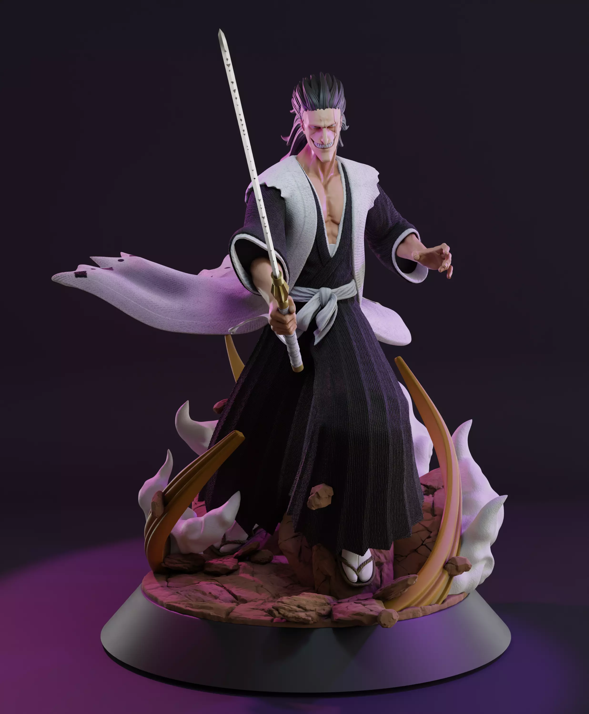 Zaraki Kenpachi - Bleach 3D print model_0