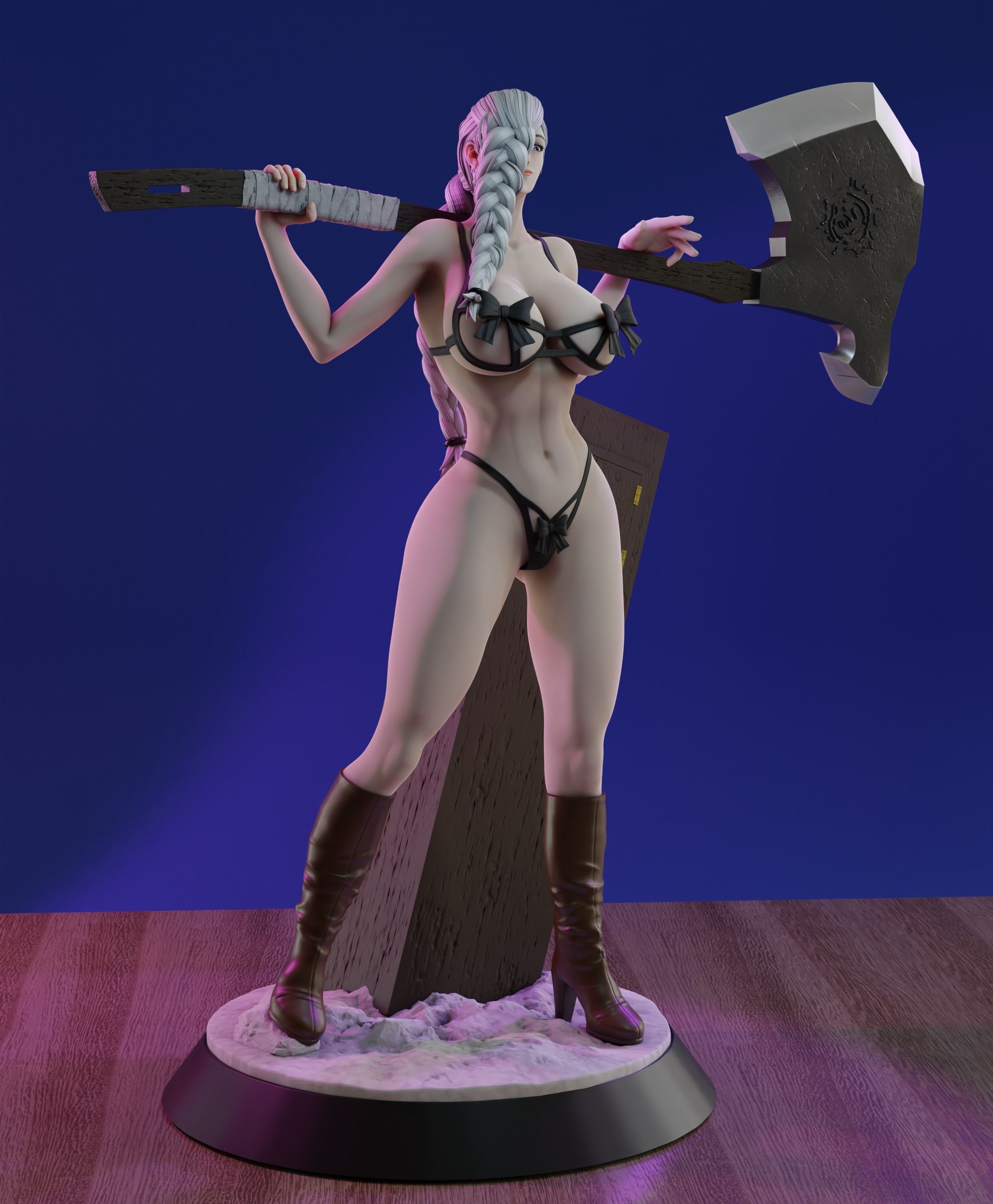 Mei Mei - Jujutsu Kaisen with NSFW version 3D print model_8