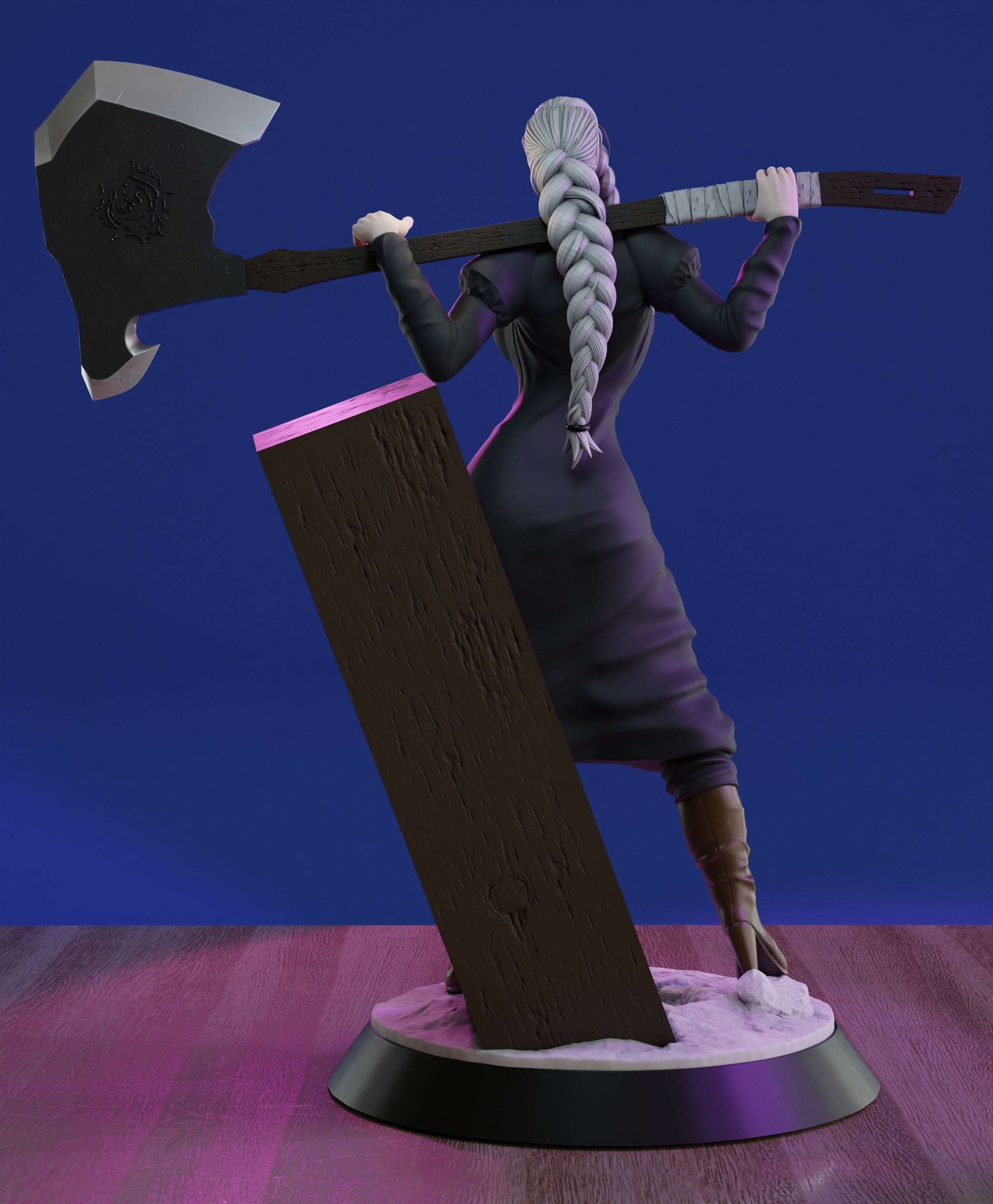 Mei Mei - Jujutsu Kaisen with NSFW version 3D print model_4