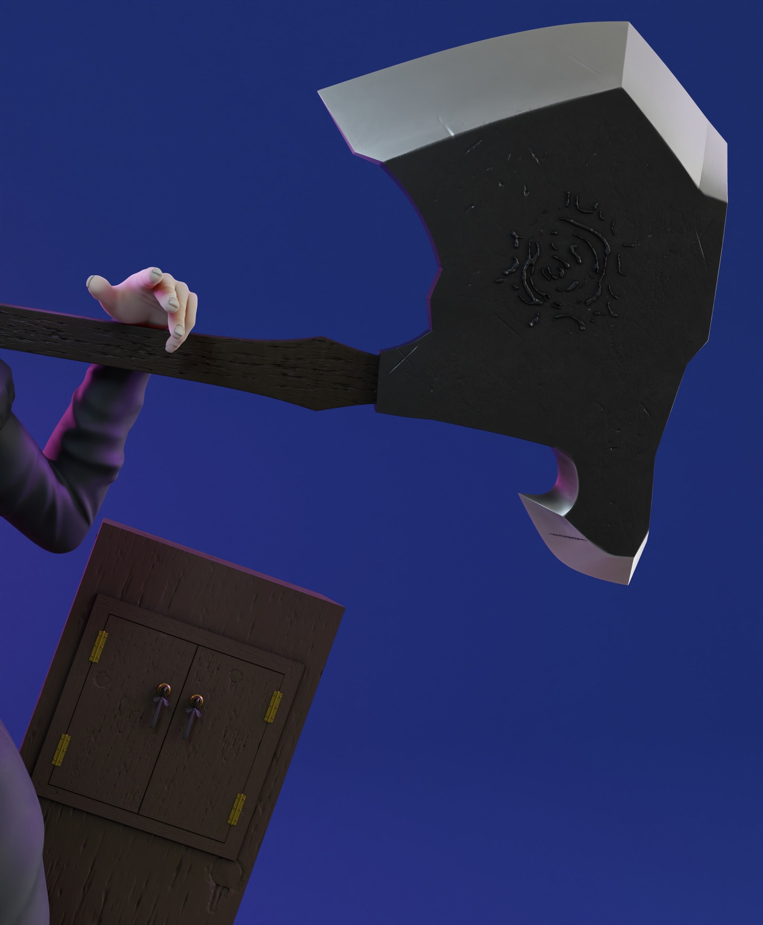 Mei Mei - Jujutsu Kaisen with NSFW version 3D print model_7