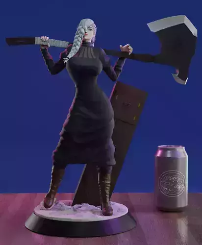 Mei Mei - Jujutsu Kaisen with NSFW version 3D print model