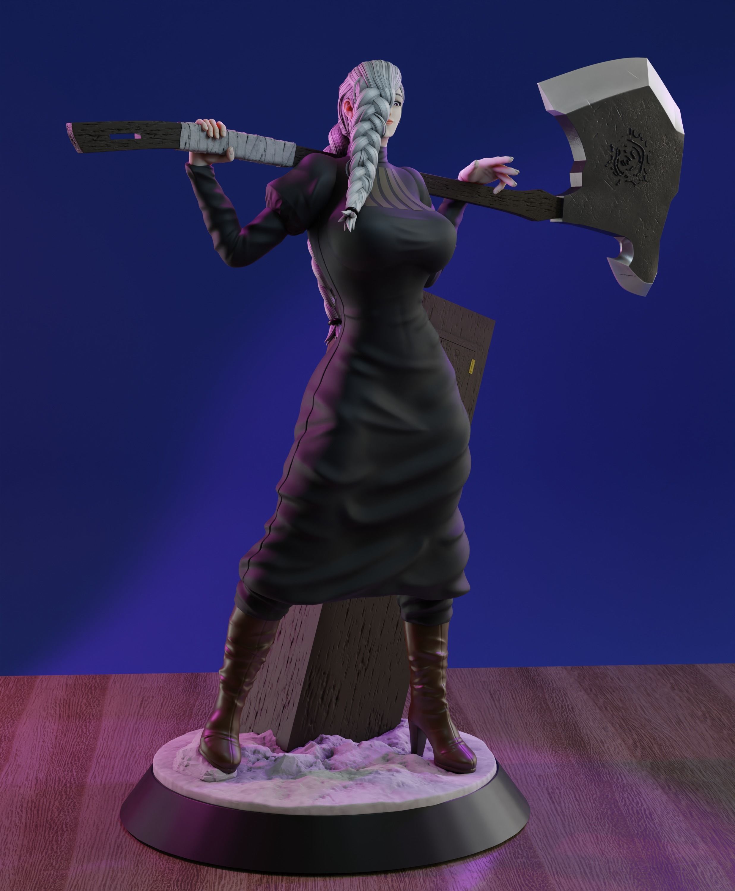 Mei Mei - Jujutsu Kaisen with NSFW version 3D print model_6