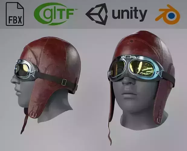 Aviator Pilot Helmet