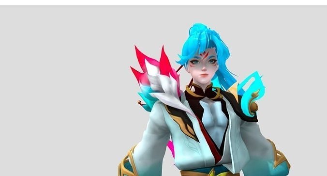 allain wolfing volant aov Free 3D model