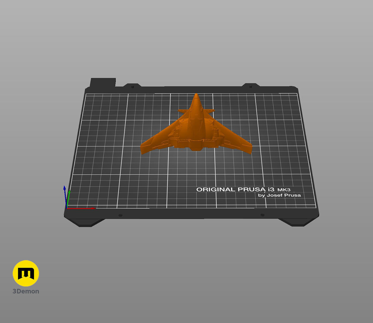 Quinjet aircraft Avengers 3D print model_3