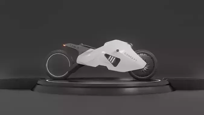 concept Tesla bike