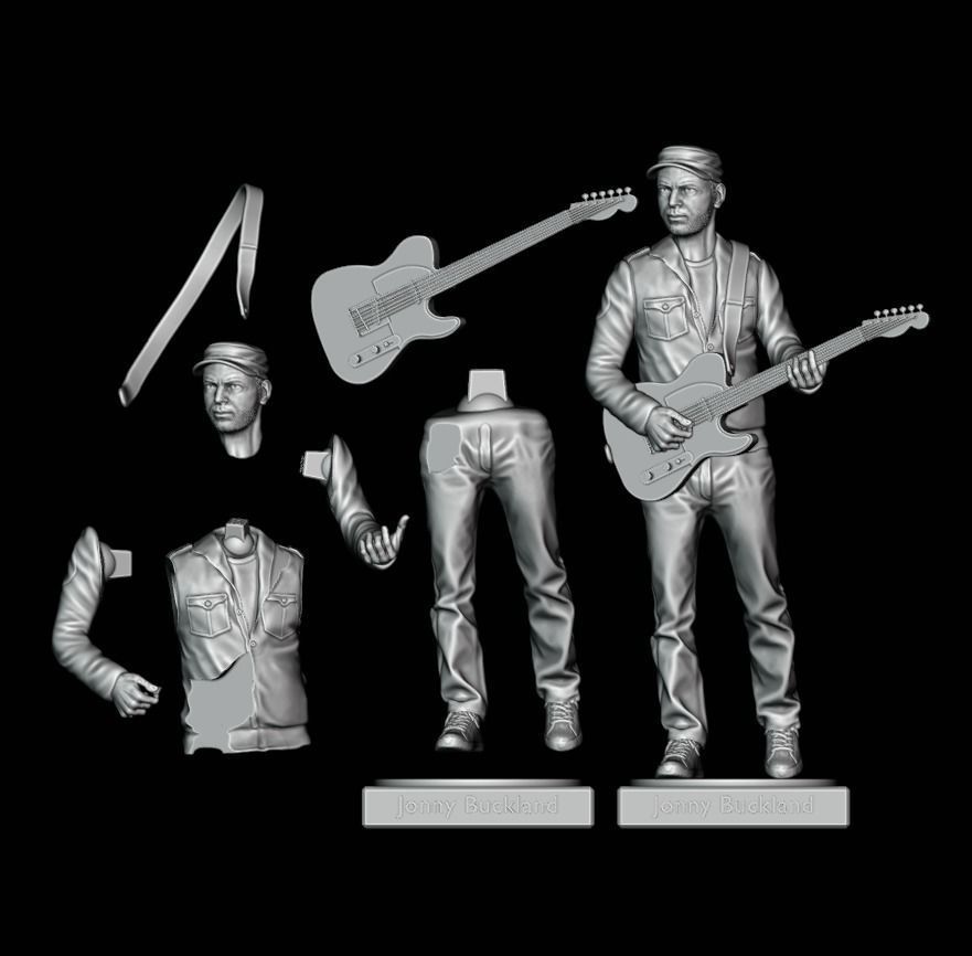Jonny Buckland coldplay 3dprinting 3D print model_13