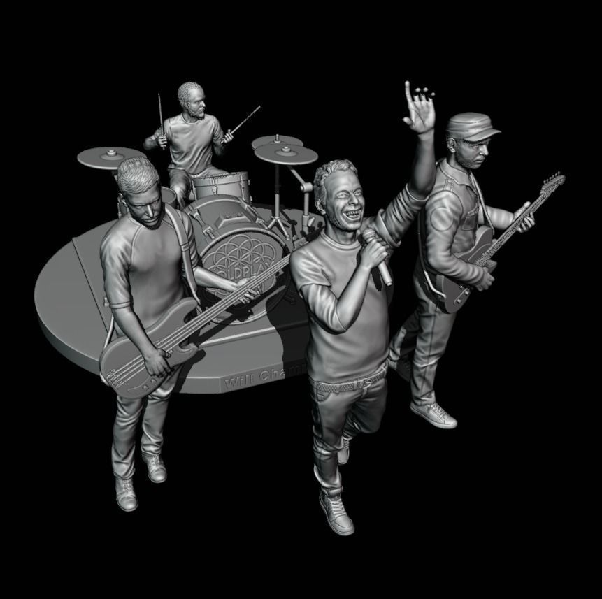 Jonny Buckland coldplay 3dprinting 3D print model_5