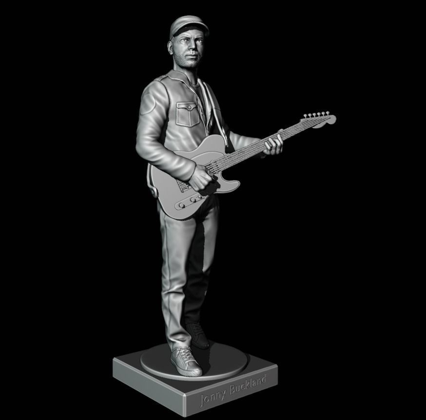 Jonny Buckland coldplay 3dprinting 3D print model_8