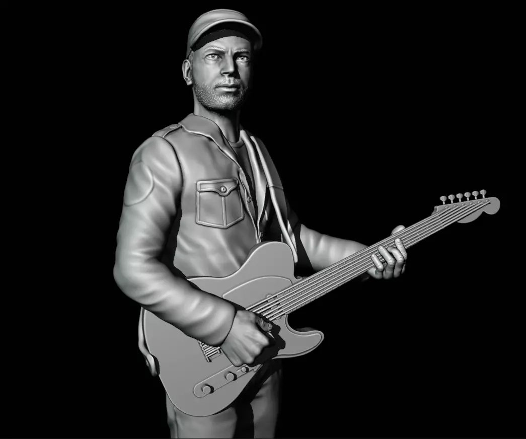 Jonny Buckland coldplay 3dprinting 3D print model_0