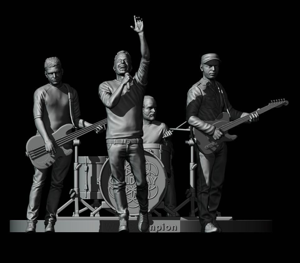 Jonny Buckland coldplay 3d printing 3D print model_17