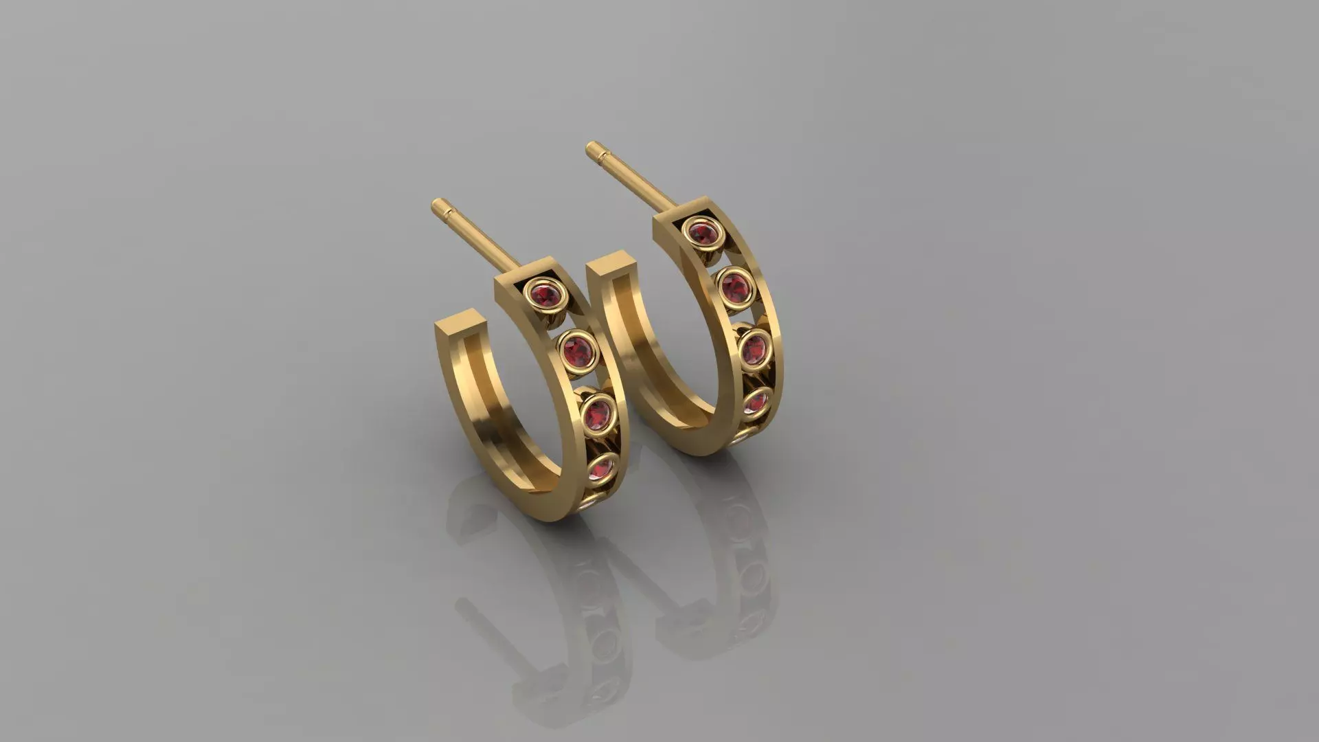 Earring Code 25 Free 3D print model