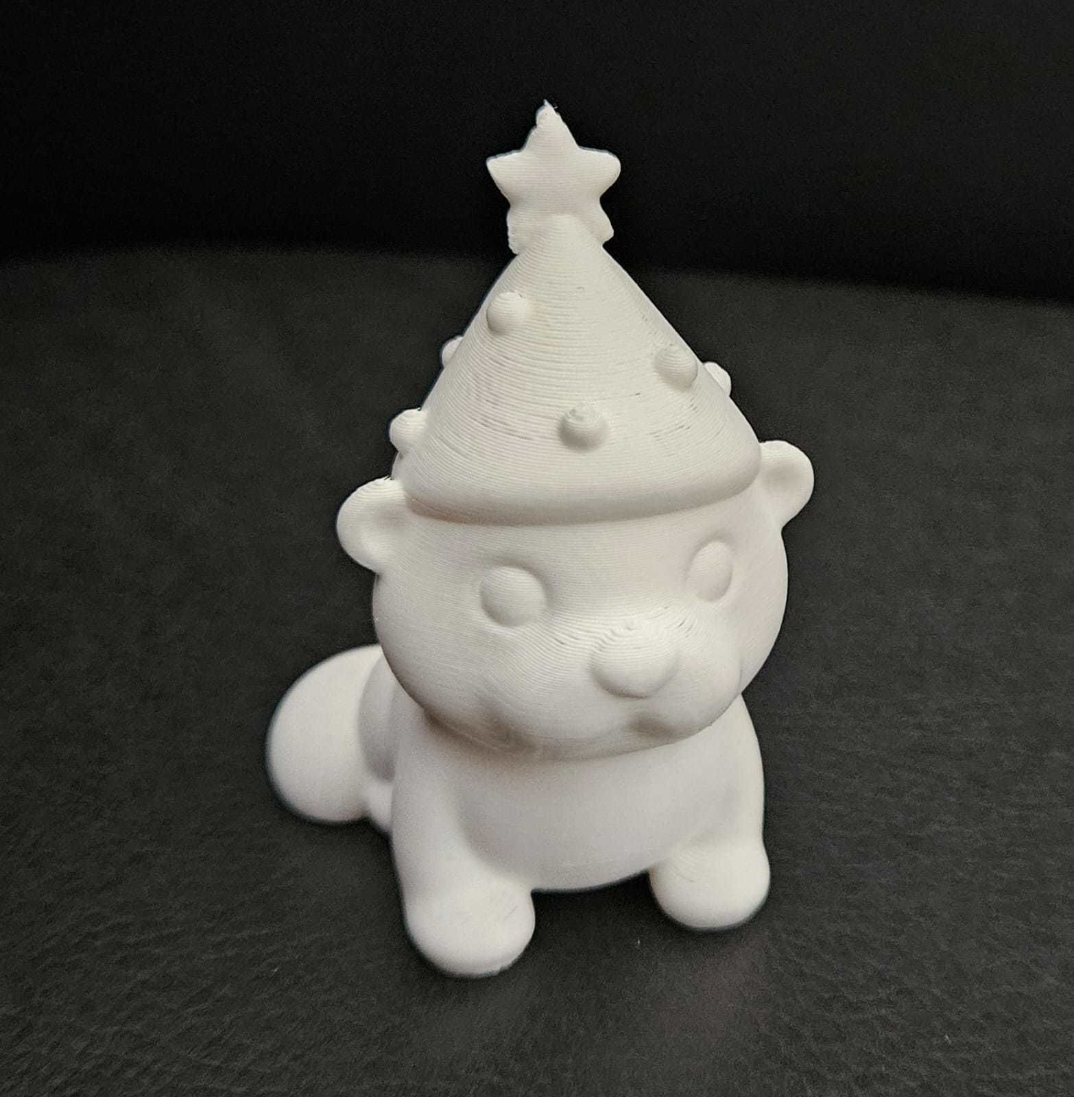 Otter Xmas Tree 3D print model_6