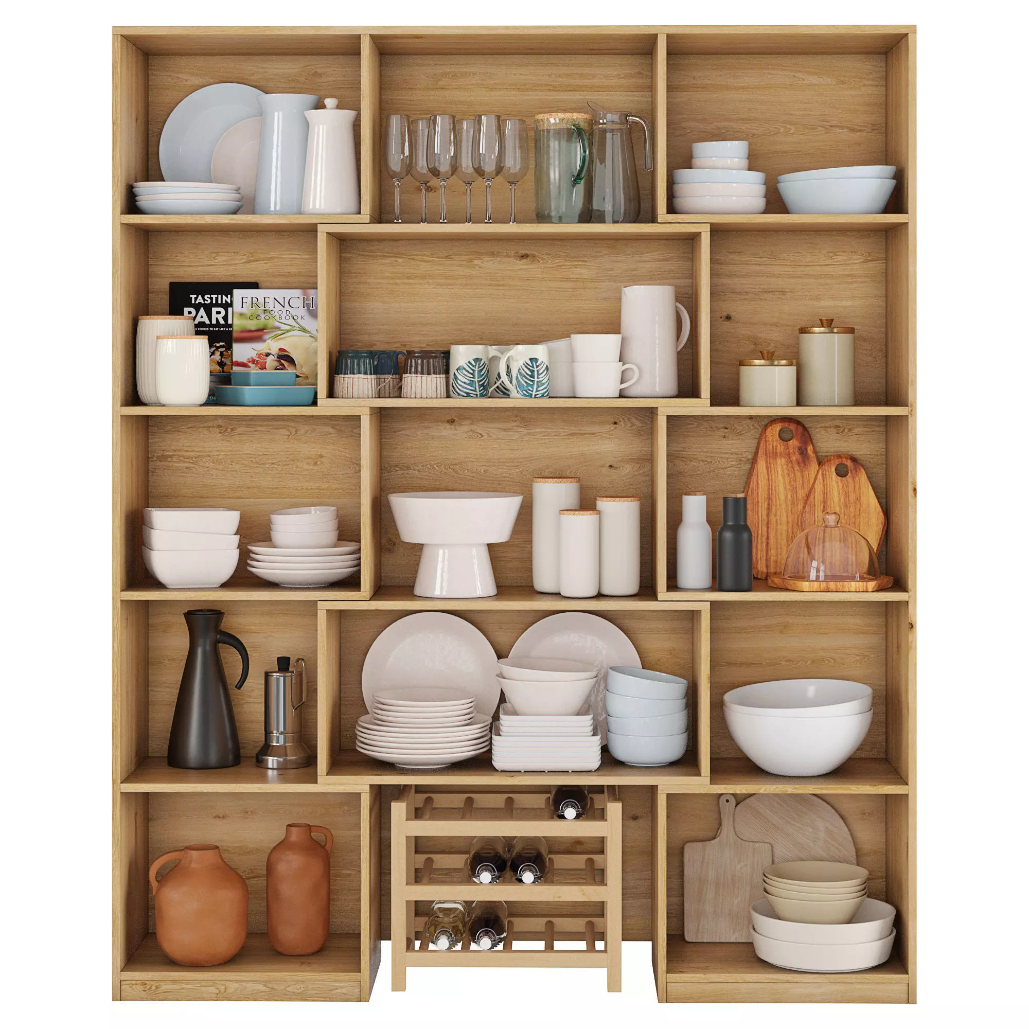 Kitchenware and Tableware 36 3D model_0