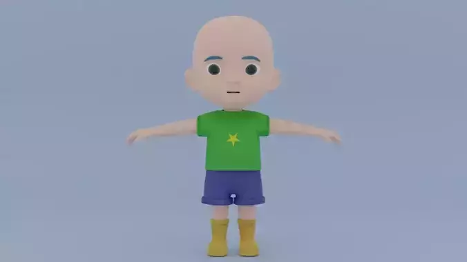 Boy Kid Character 