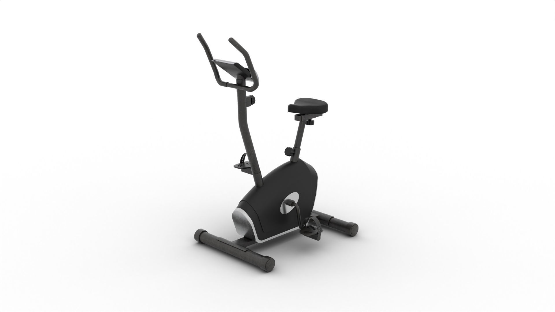 Exercise Bike 3D model_1