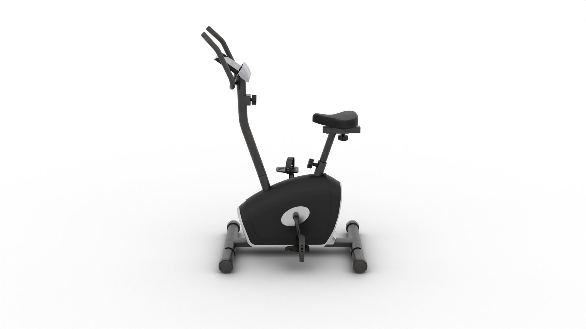 Exercise Bike 3D model_2