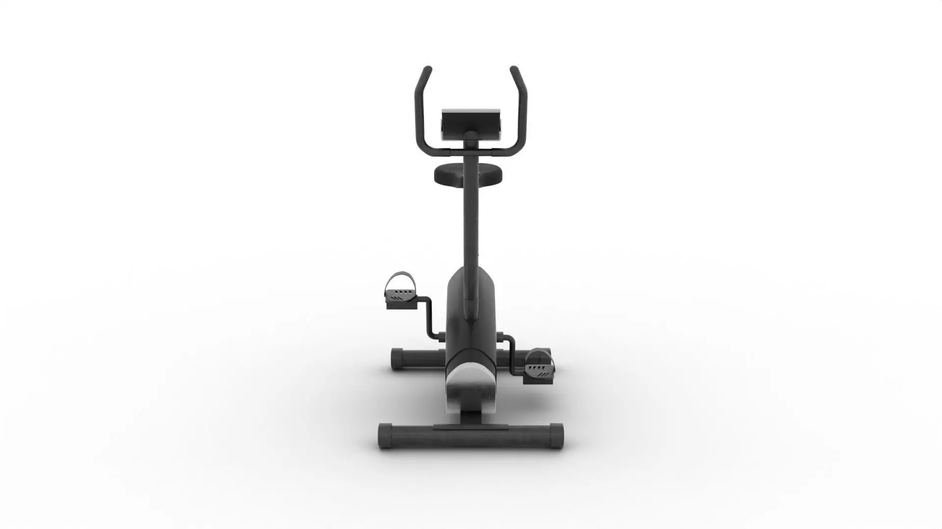 Exercise Bike 3D model_0