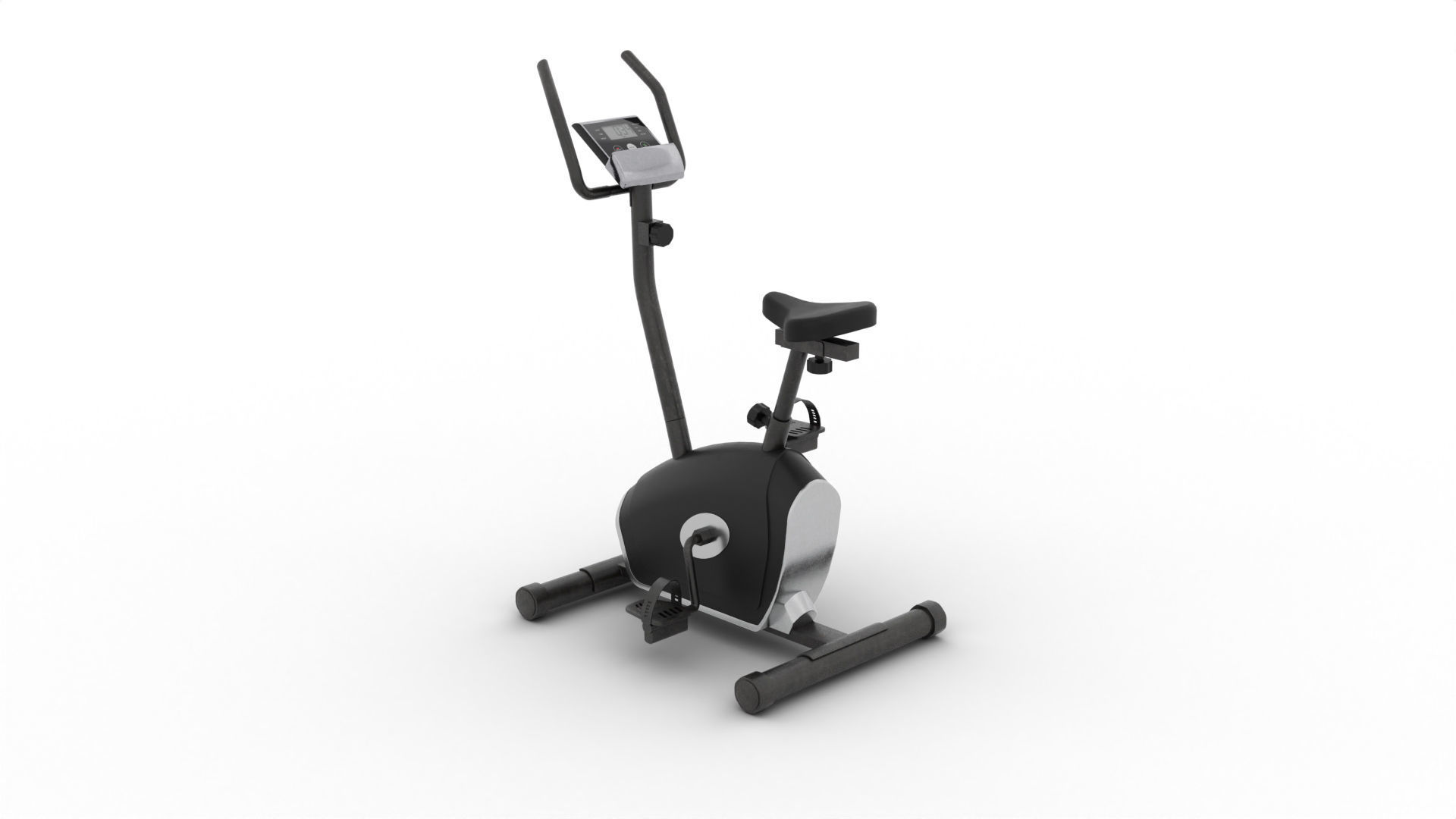 Exercise Bike 3D model_3