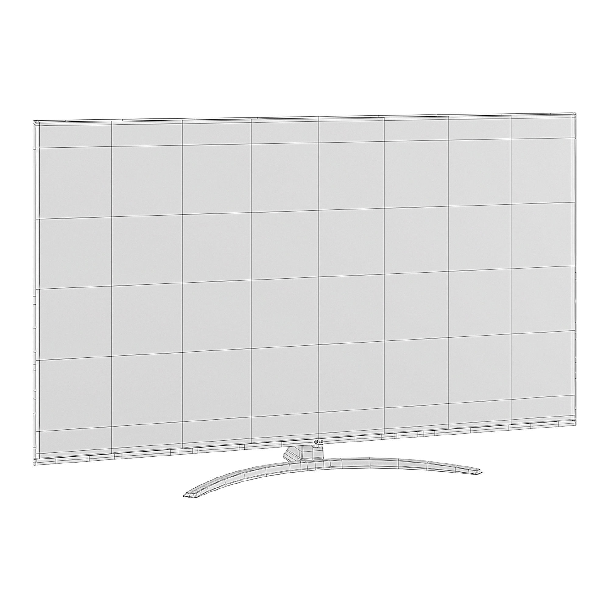 LG UQ91 Smart UHD TV 3D model_1