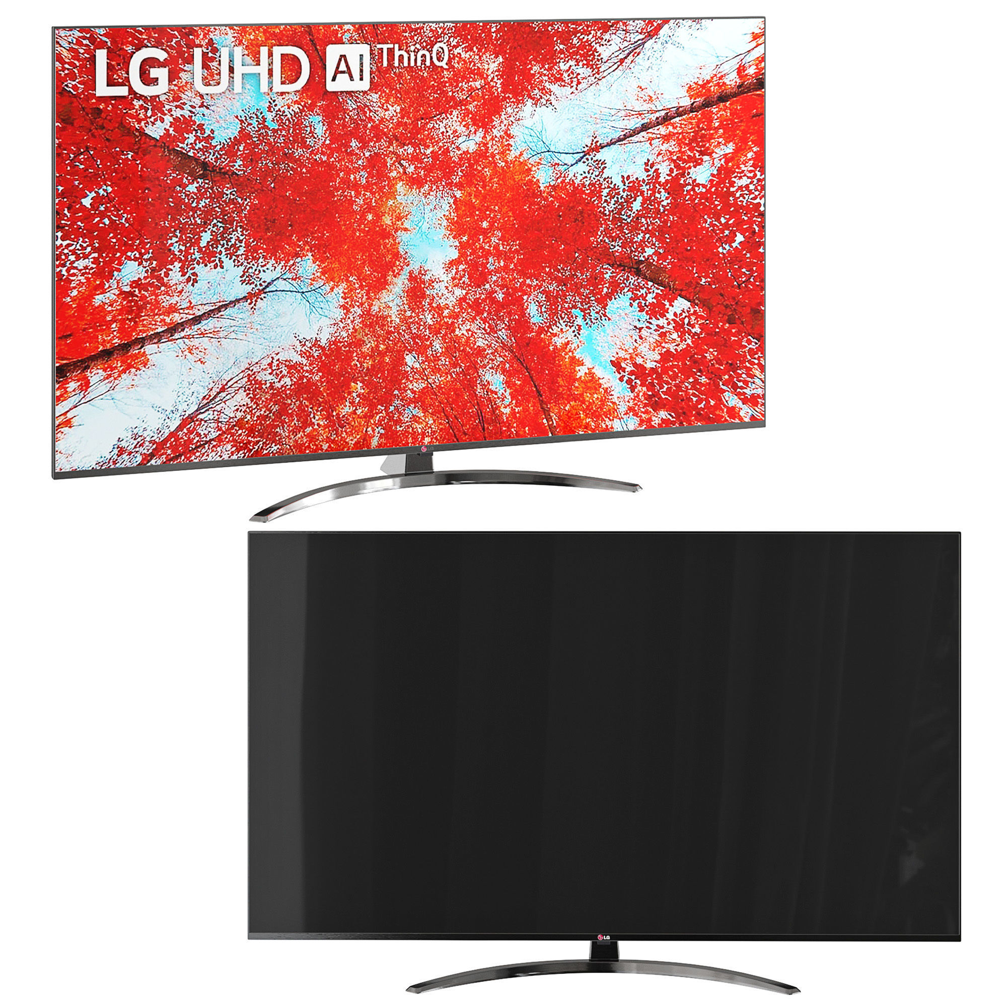 LG UQ91 Smart UHD TV 3D model_5