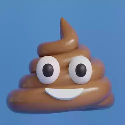 Poop Emoji -  Free sample Free low-poly 3D model