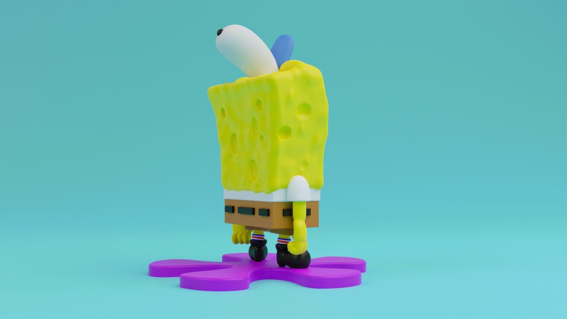 spongebob squarepants 3d print model 3D print model_7