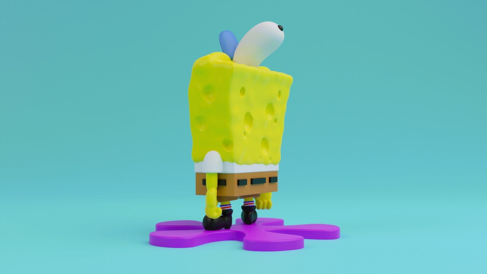 spongebob squarepants 3d print model 3D print model_11