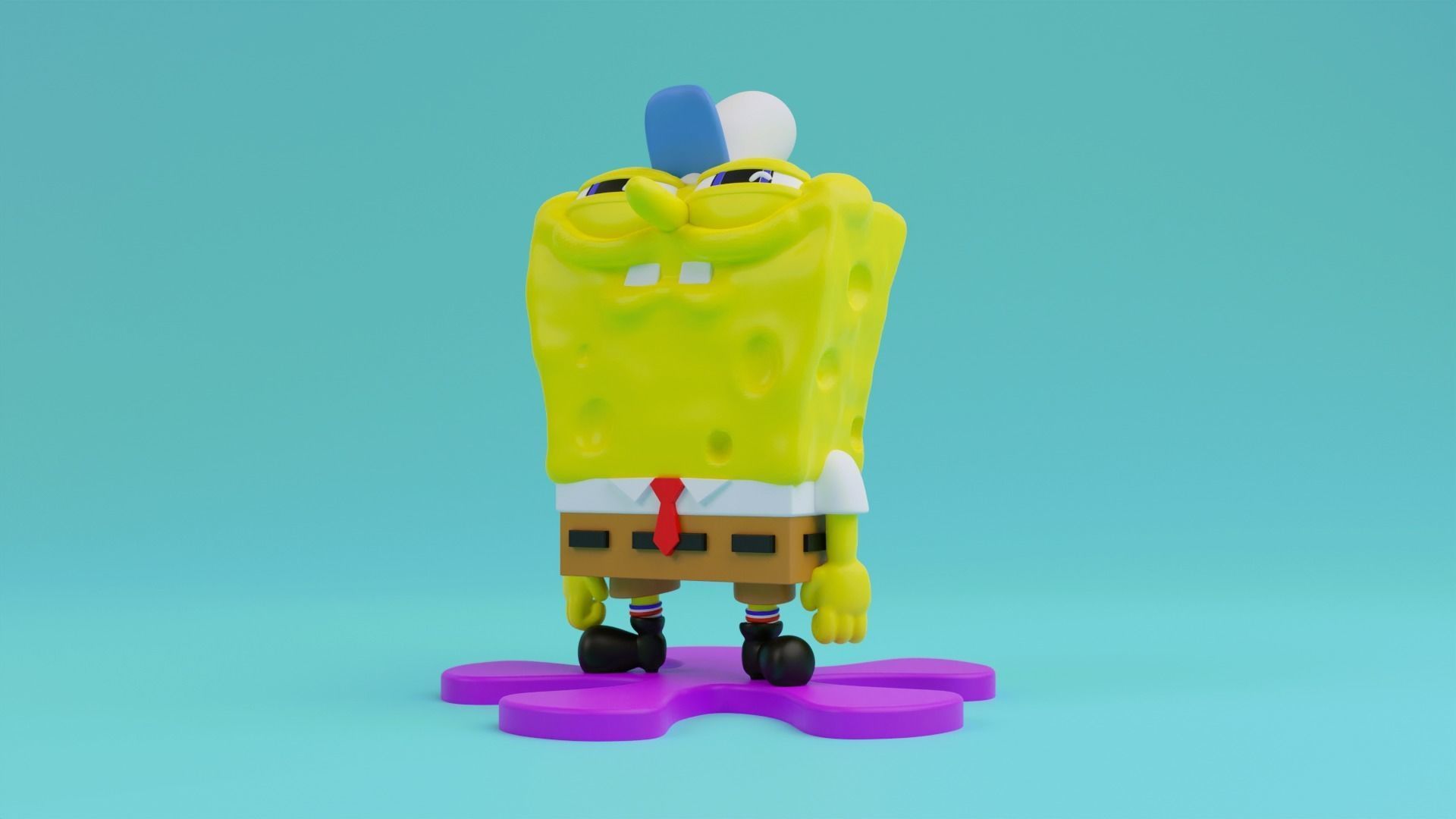 spongebob squarepants 3d print model 3D print model_3