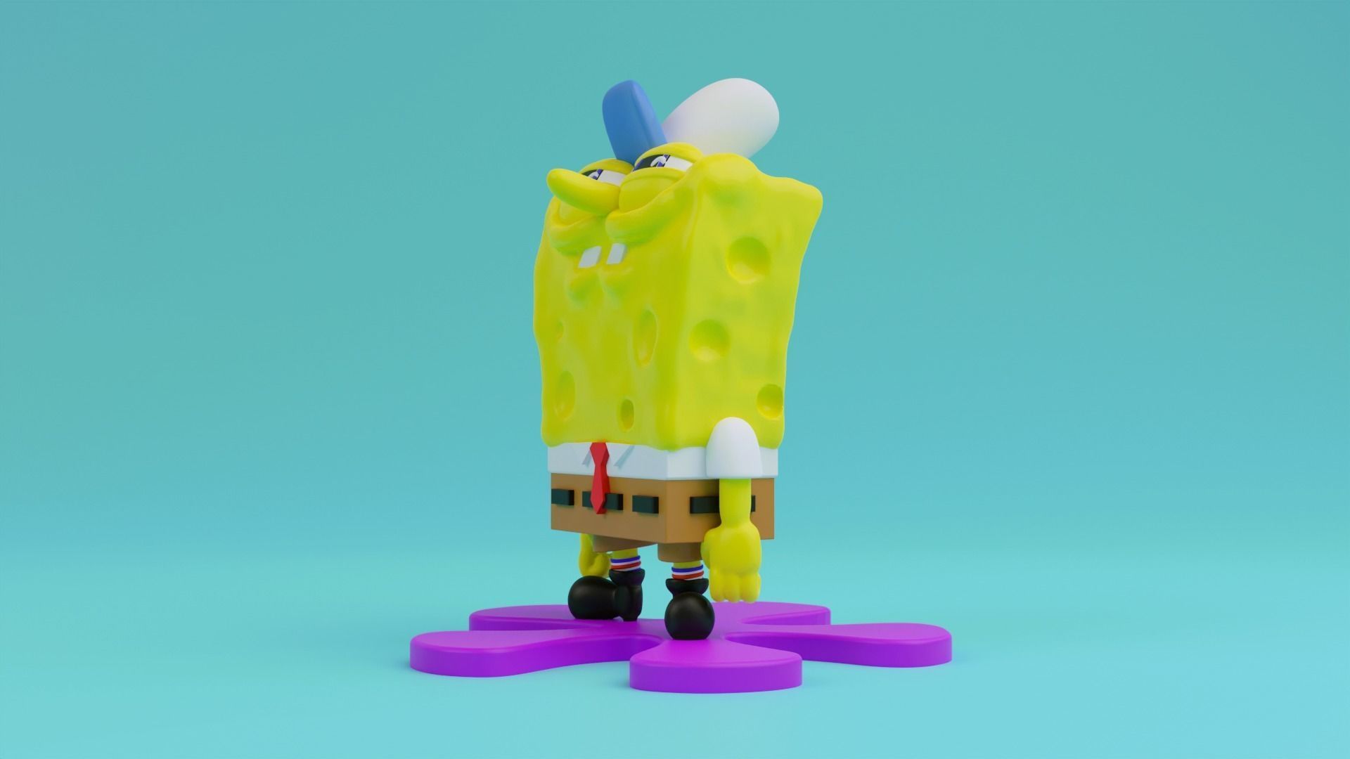 spongebob squarepants 3d print model 3D print model_2