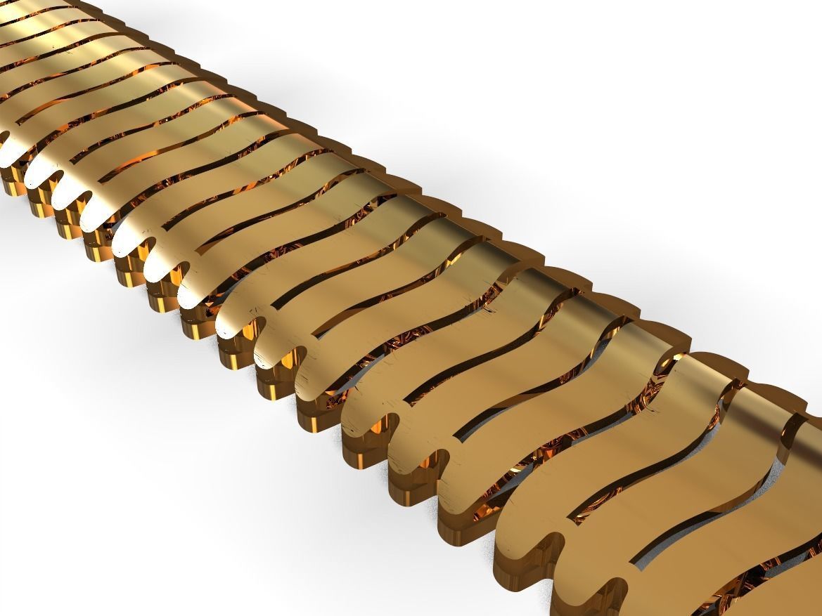 hermony chain 3D print model_5