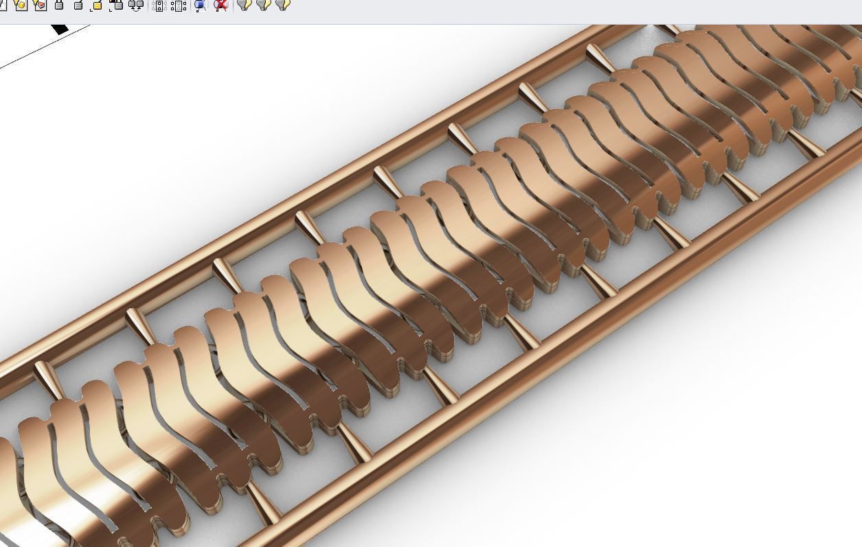 hermony chain 3D print model_2