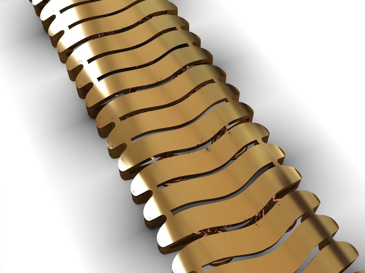 hermony chain 3D print model_6