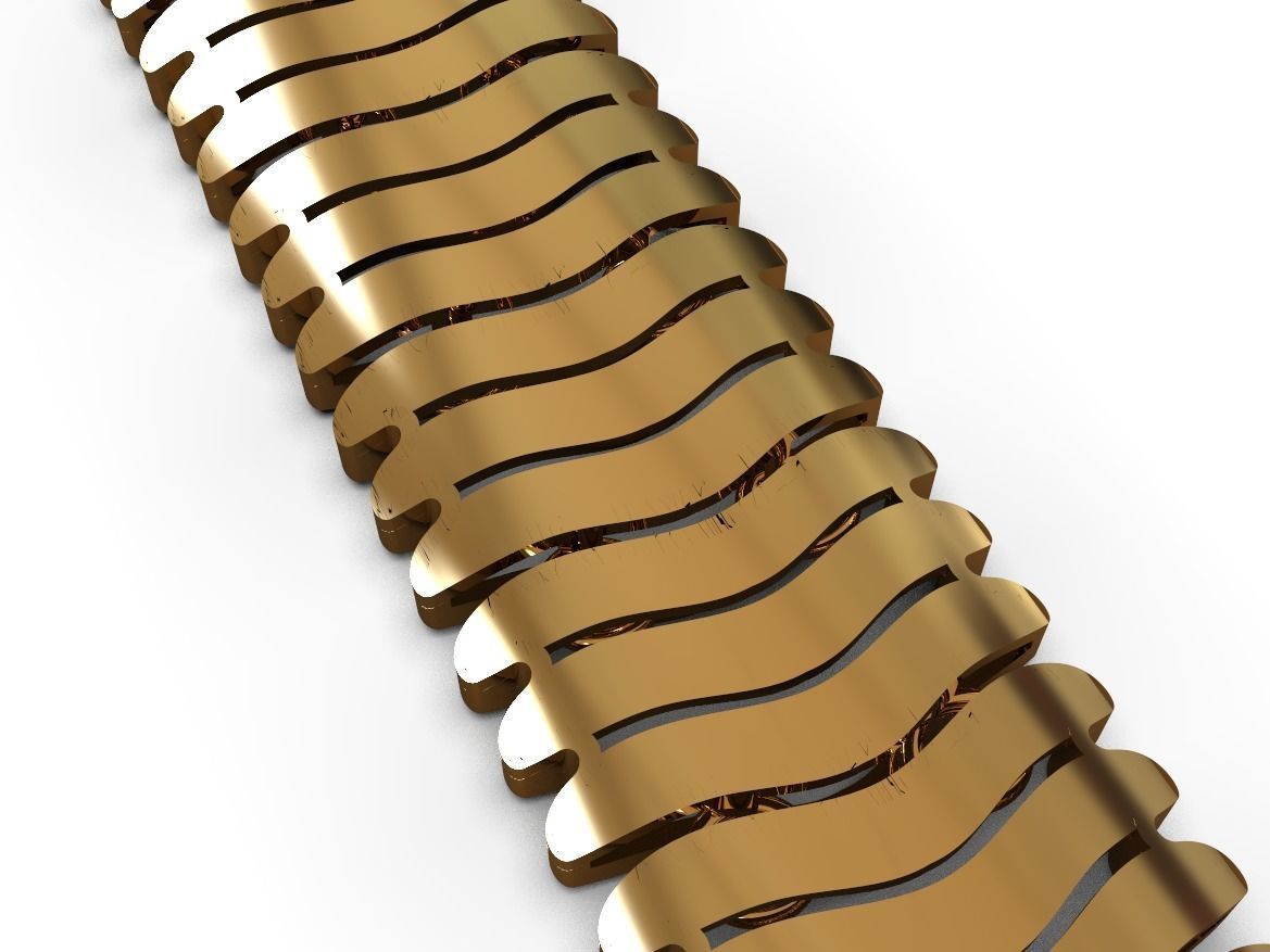 hermony chain 3D print model_7