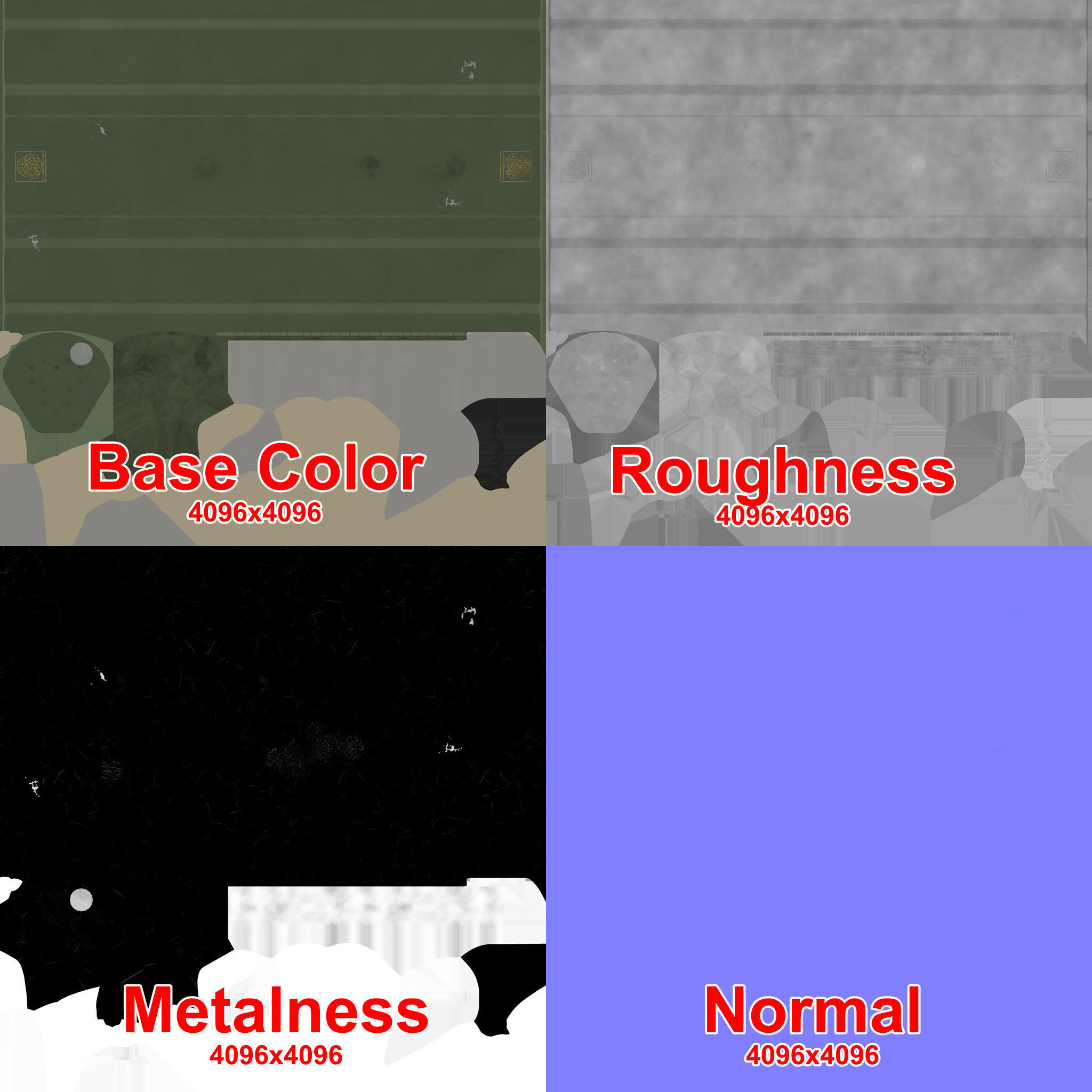  Rocket Launcher FZ219 With Missiles 3D model_22