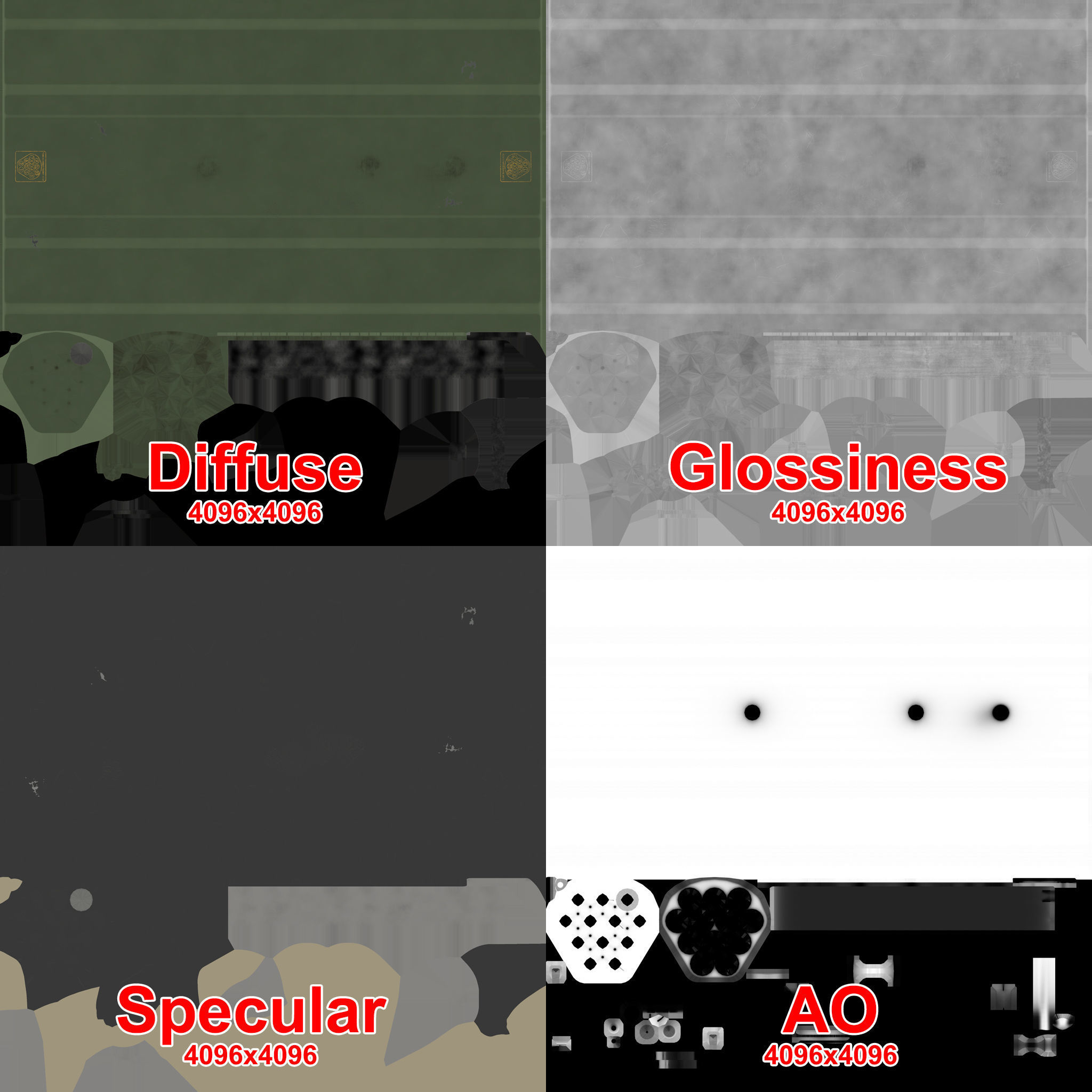  Rocket Launcher FZ219 With Missiles 3D model_20