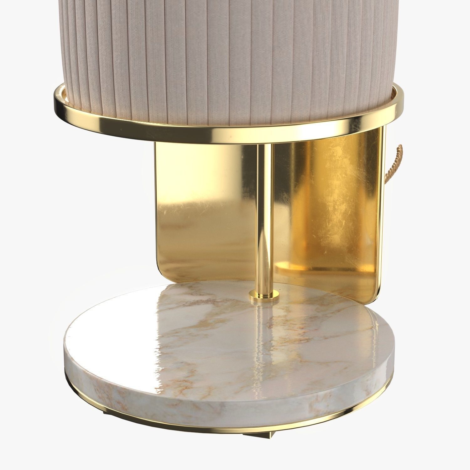 Achille Table Lamp PBR 3D model_3