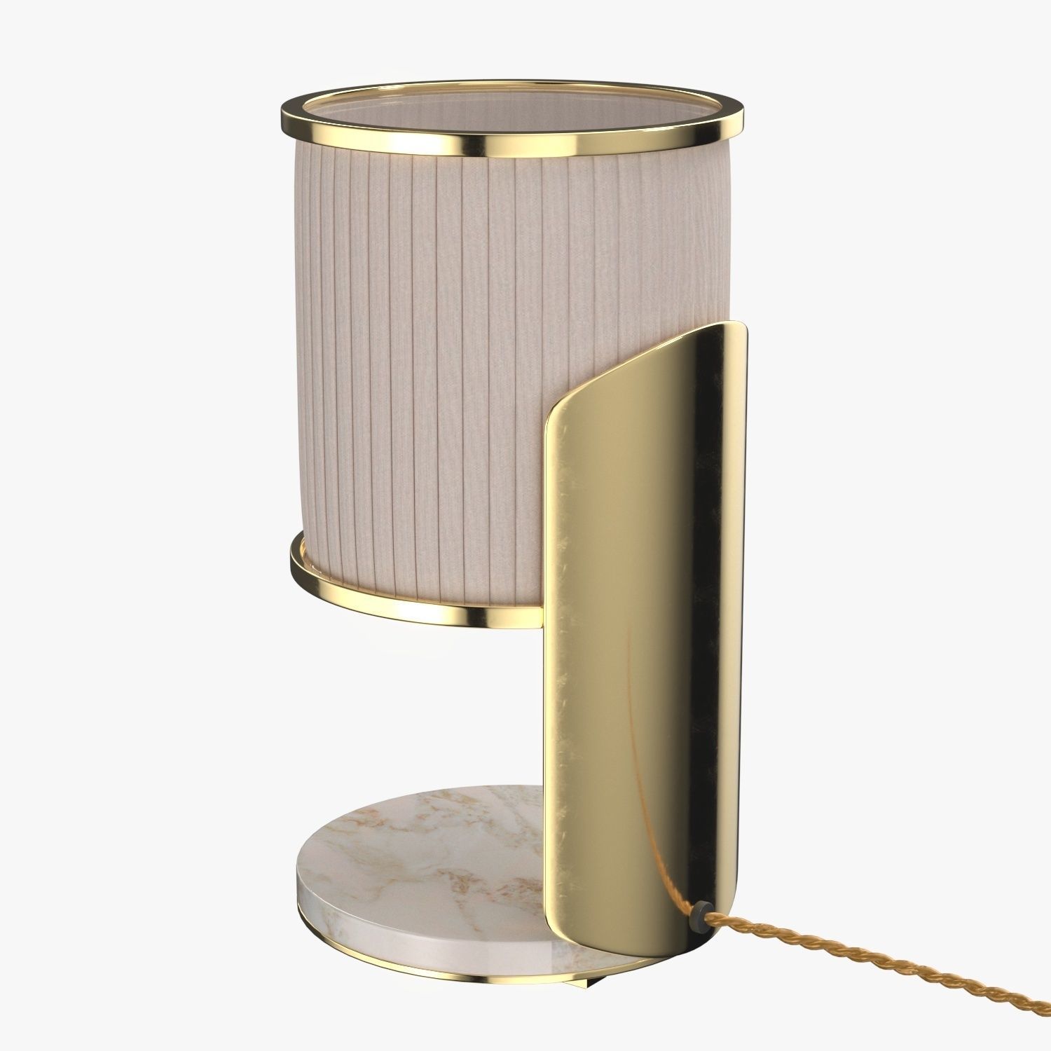 Achille Table Lamp PBR 3D model_4