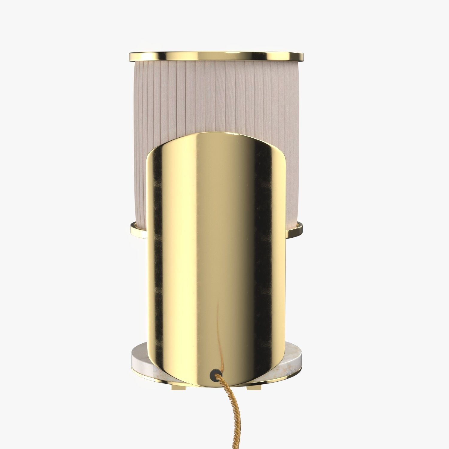 Achille Table Lamp PBR 3D model_1