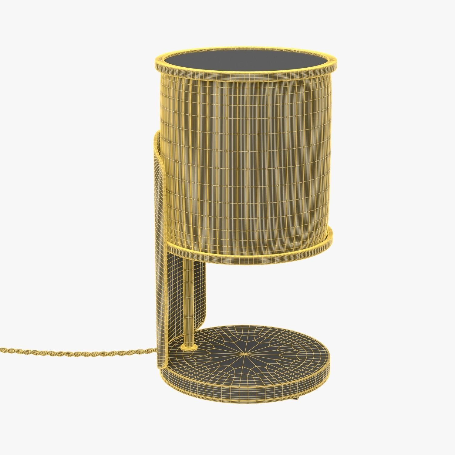 Achille Table Lamp PBR 3D model_5